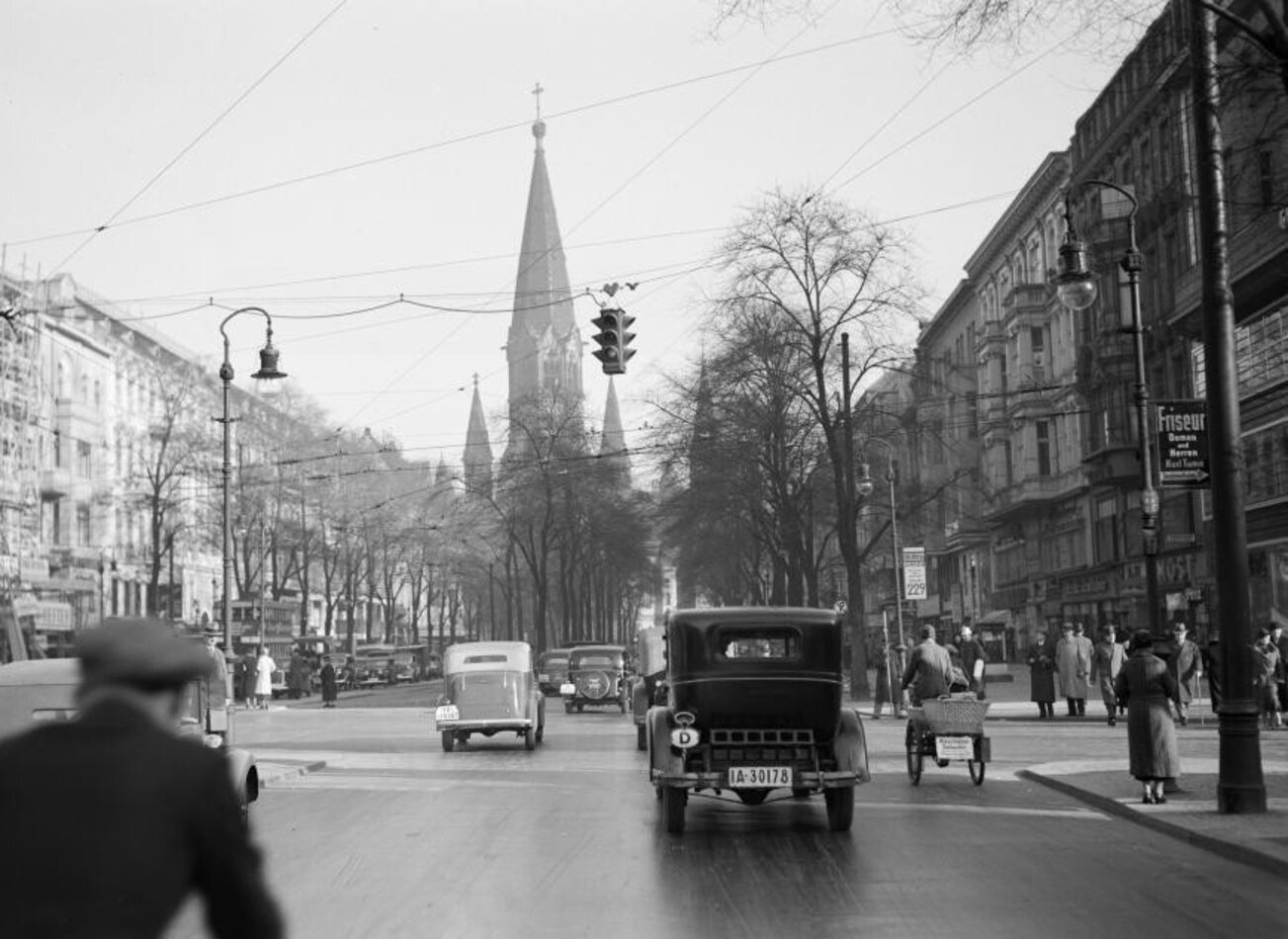 Берлин, Курфюрстендамм, 1920-е
